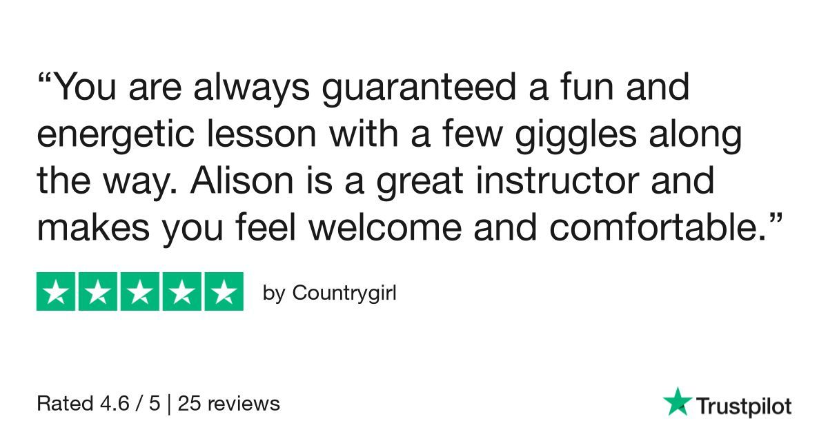 AinyFit's Classes are now rated 4.8 on TrustPilot