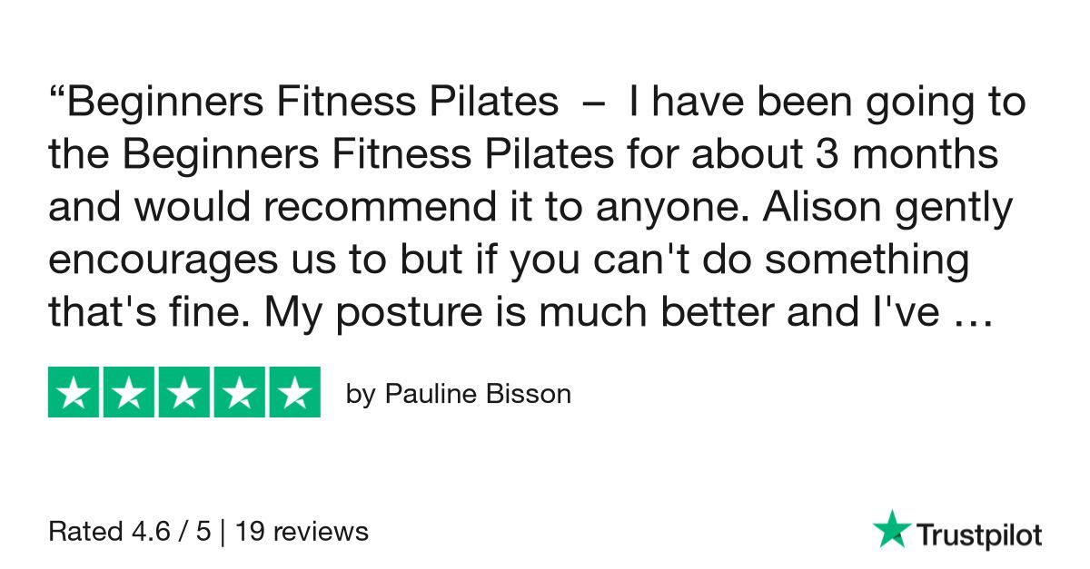 AinyFit's Classes are now rated 4.8 on TrustPilot