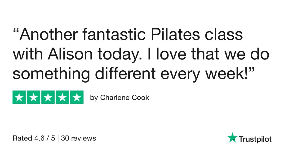 AinyFit's Classes are now rated 4.8 on TrustPilot