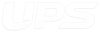 White UPS logo on a light background