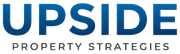 UPSIDE Property Strategies logo in blue and gray text