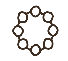 Illustration Kinder im Kreis