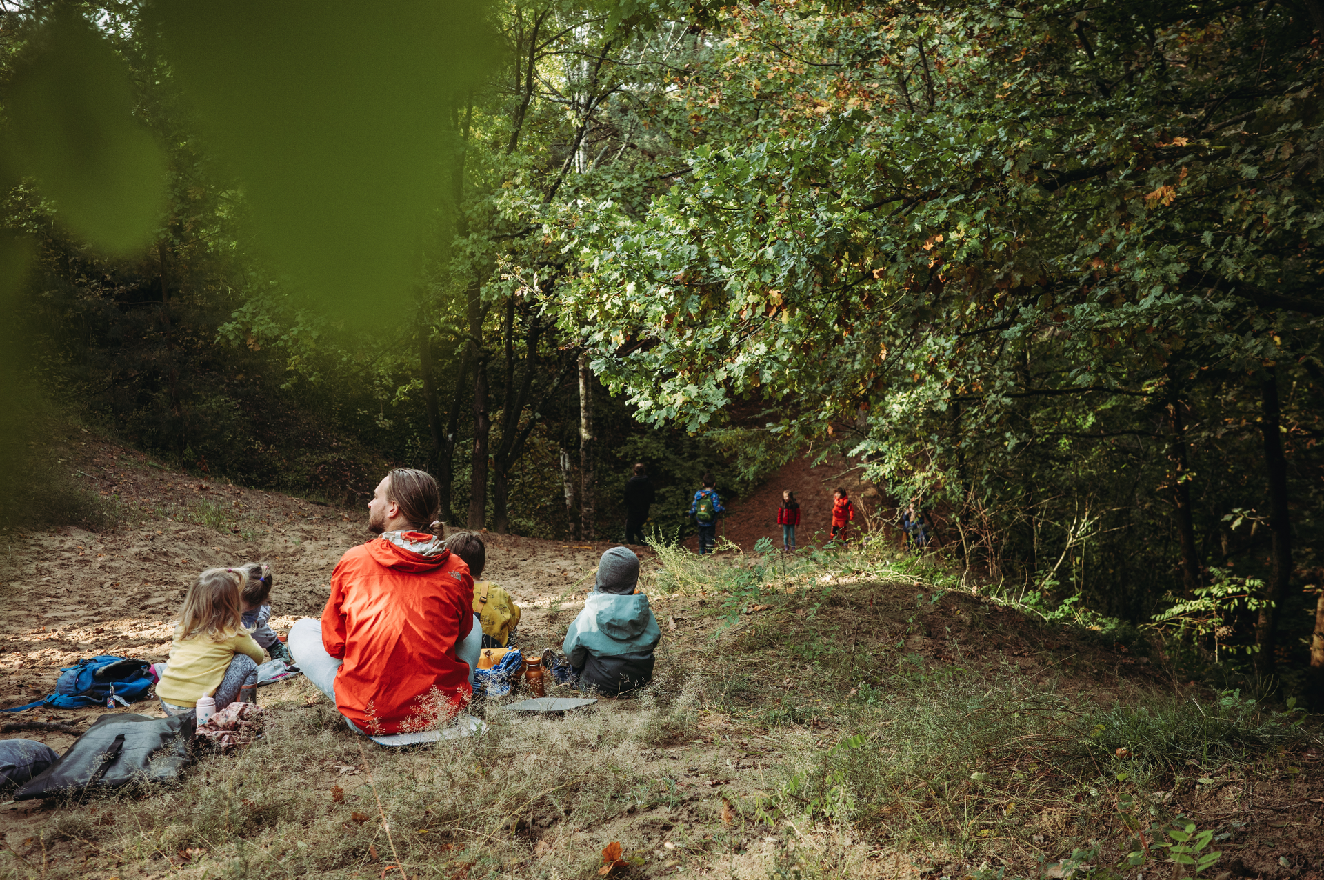 Waldtag Kinder bei der Düne