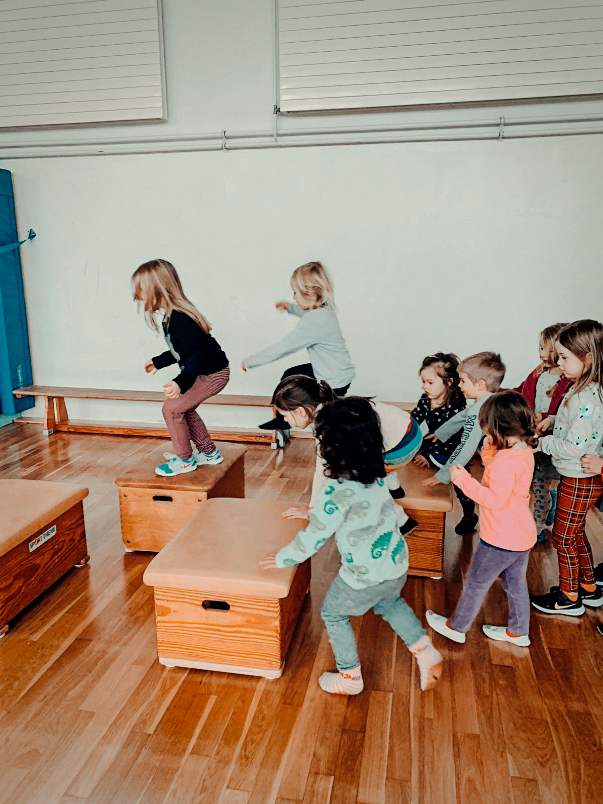 Kinder Turnen beim TG07 Eberstadt