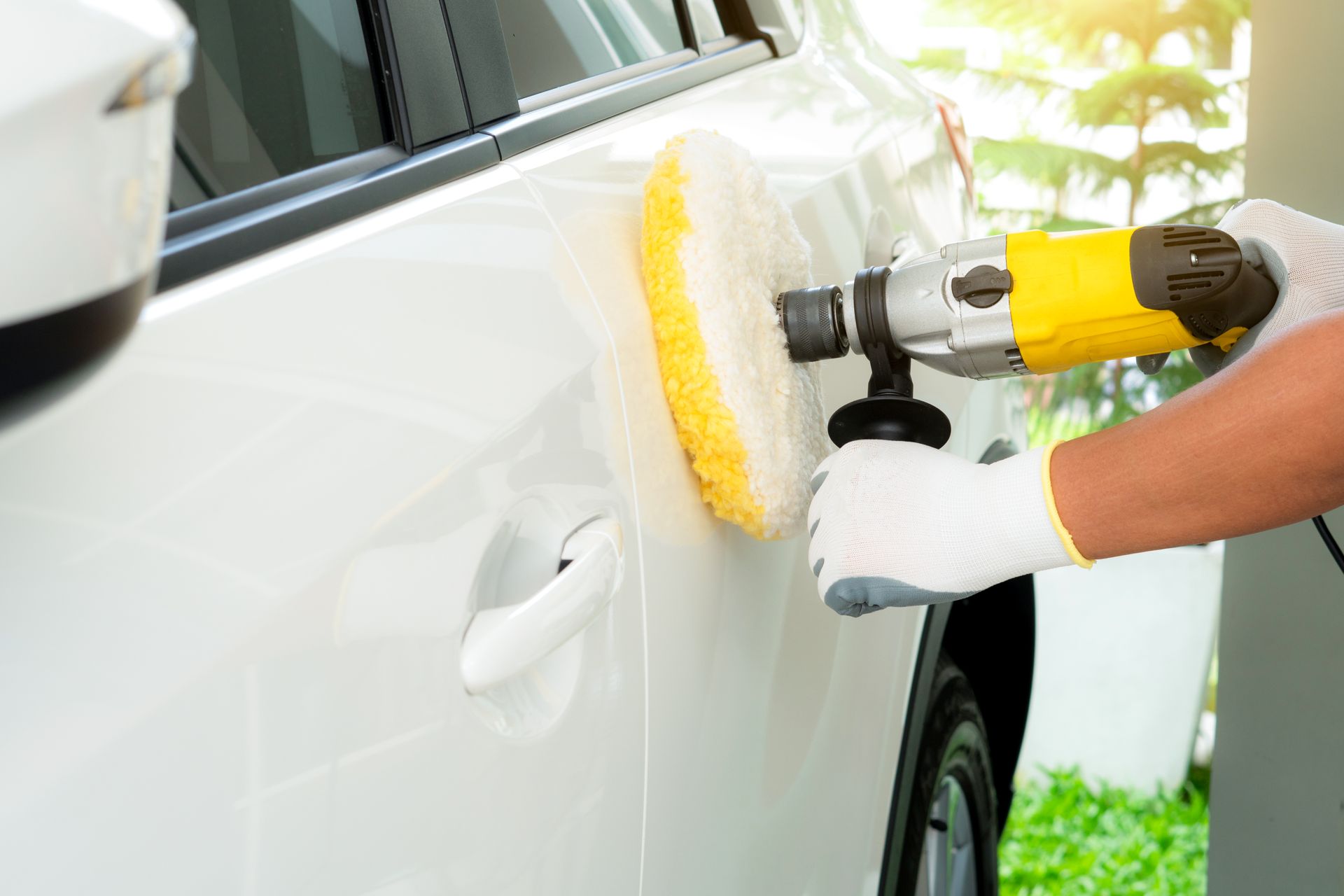 Man Working In Car | Lisarow, NSW | Gosford City Smash Repairs