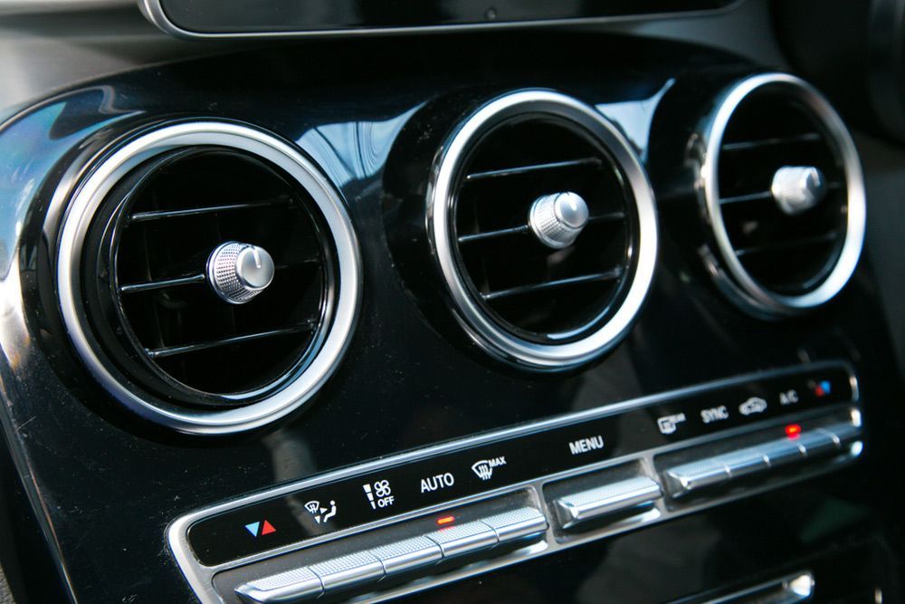 Car air conditioner vents and controls — Auto Electrical & Air Conditioning in Tamworth, NSW