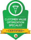Digital Marketer Customer Value optimisation specialist certification. (see the picture)