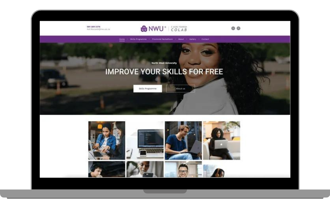 Webshure's website - NWU