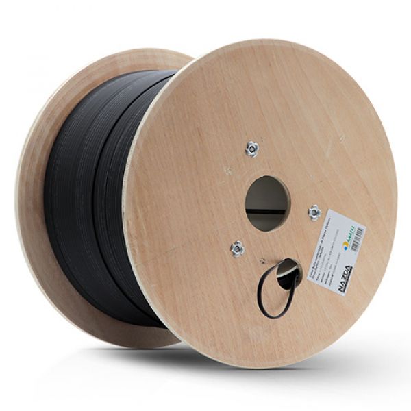 Cabo Óptico Nazda Flat Drop 1FO SM Bob 1KM