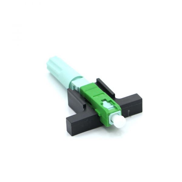 Conector Fast Q1 Nazda SC/APC SM Para Fibra Óptica