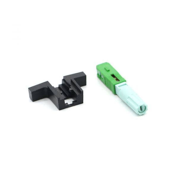 Conector Fast Q1 Nazda SC/APC SM Para Fibra Óptica