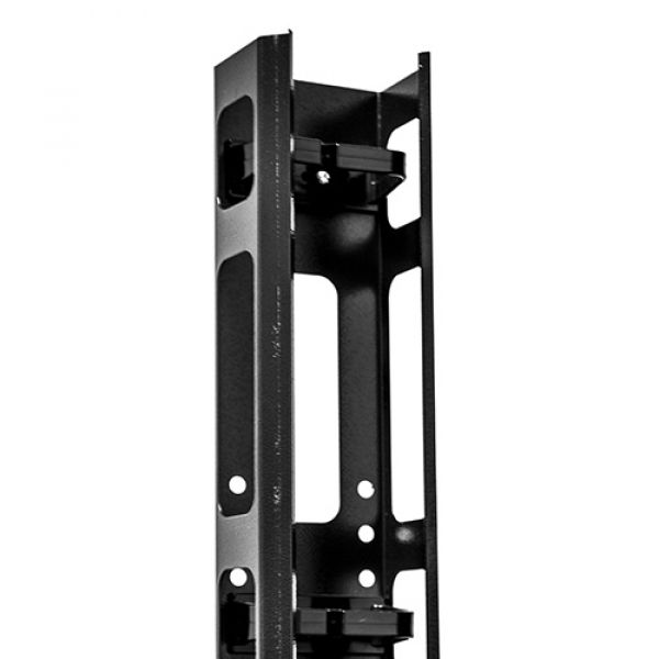 Guia Vertical Frontal Nazda Par Organizador De Cabos Para Rack 44U