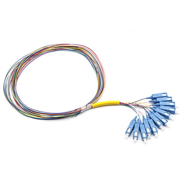 Pigtail Óptico Nazda 12 Cores SC/UPC SM Monomodo 1,5m