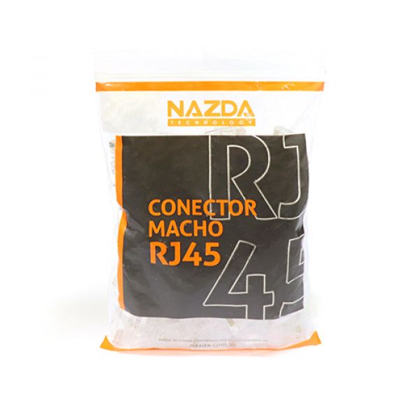 Conector RJ45 Nazda CAT5E 3U Macho