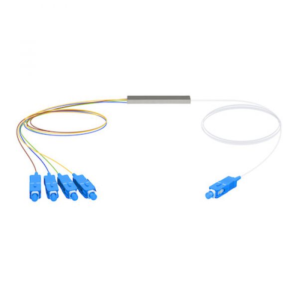 Splitter Óptico Nazda 1x4 Conector SC/UPC