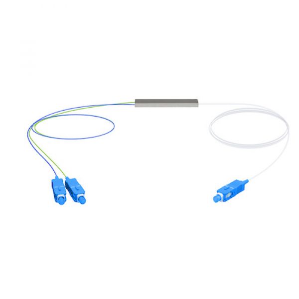 Splitter Óptico Nazda 1x2 Conector SC/UPC