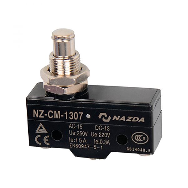 Micro Fim De Curso Nazda NZ-CM-1307 Pistão Longo