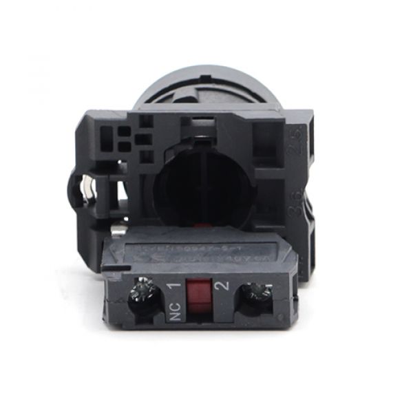 Botão Pulso Nazda Ressaltado Nc Vermelho Com Símbolo