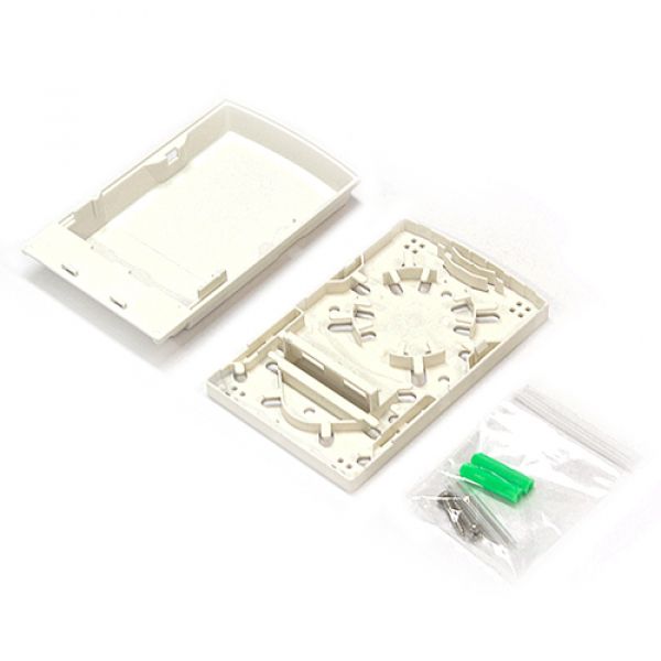 Caixa Roseta Óptica Terminação P/ Flat (PTO) NZ-PTO2H Nazda