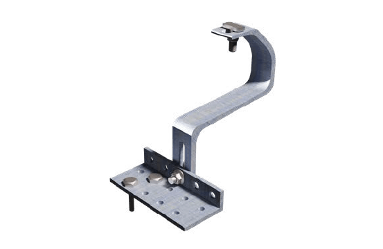 Estrutura De Fixação Painel Solar Para Telha Colonial (4 Placas) Trilho 4700mm Nz (Col2)
