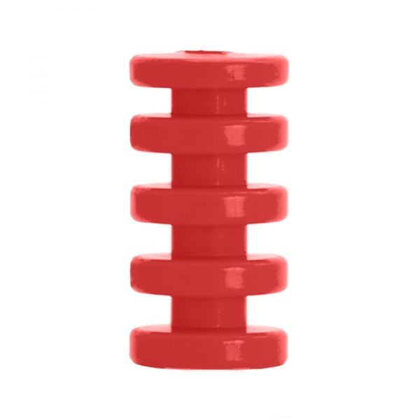 Roldana Plastica Nazda 4 Vias Vermelho Claro RP4