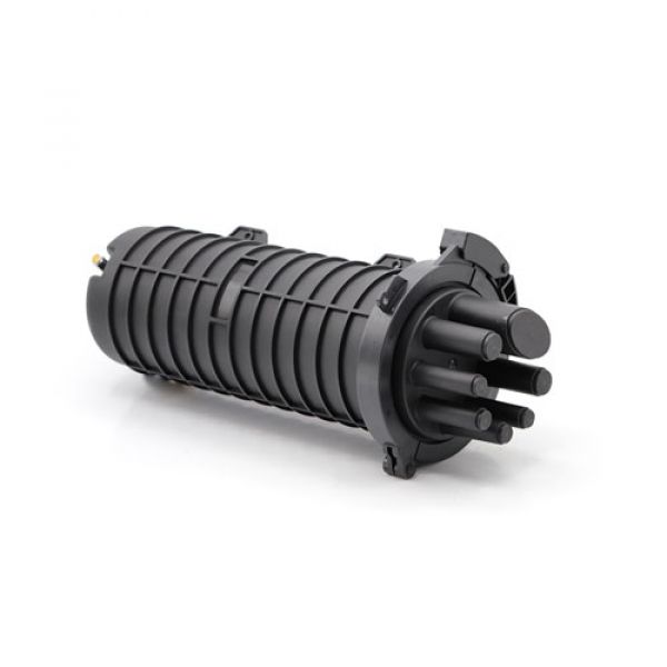 Caixa Emenda Óptica Para 96 Fusões Com 1 Bandeja De 24FO (2)