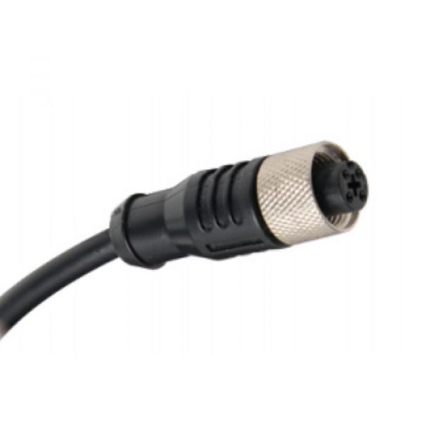 Cabo Com Conector Nazda M12 Plug Reto 2 Metros Para Sensor