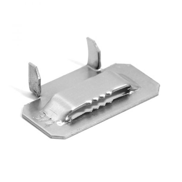 Fecho De Aço Nz Inox 439 Dentado 3/4 Laminado A Frio Para Cinta Poste