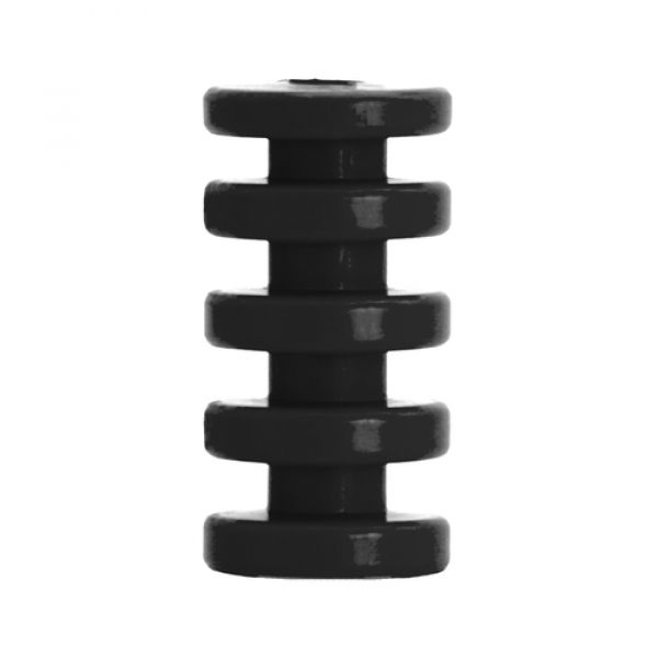 Roldana Nz Plástica 4 Vias Preta RP4