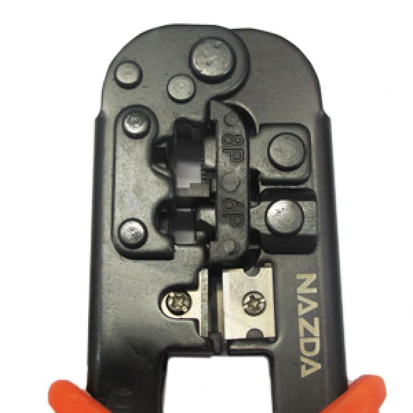 Alicate De Crimpar NAZDA RJ11 6X4/6X6/RJ45 Com Catraca Lateral 568R