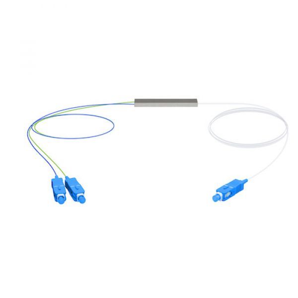 Splitter Óptico Nazda 1x2 Conector SC/UPC