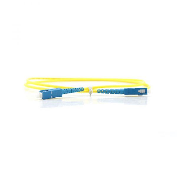 Cordão Óptico Nazda SC-UPC/SC-UPC Simplex Monomodo 1m