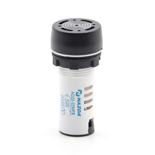 Sinalizador Sonoro Nazda LED 220V Preto