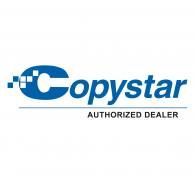 Copystar logo with “Authorized Dealer” text in blue and black on a white background