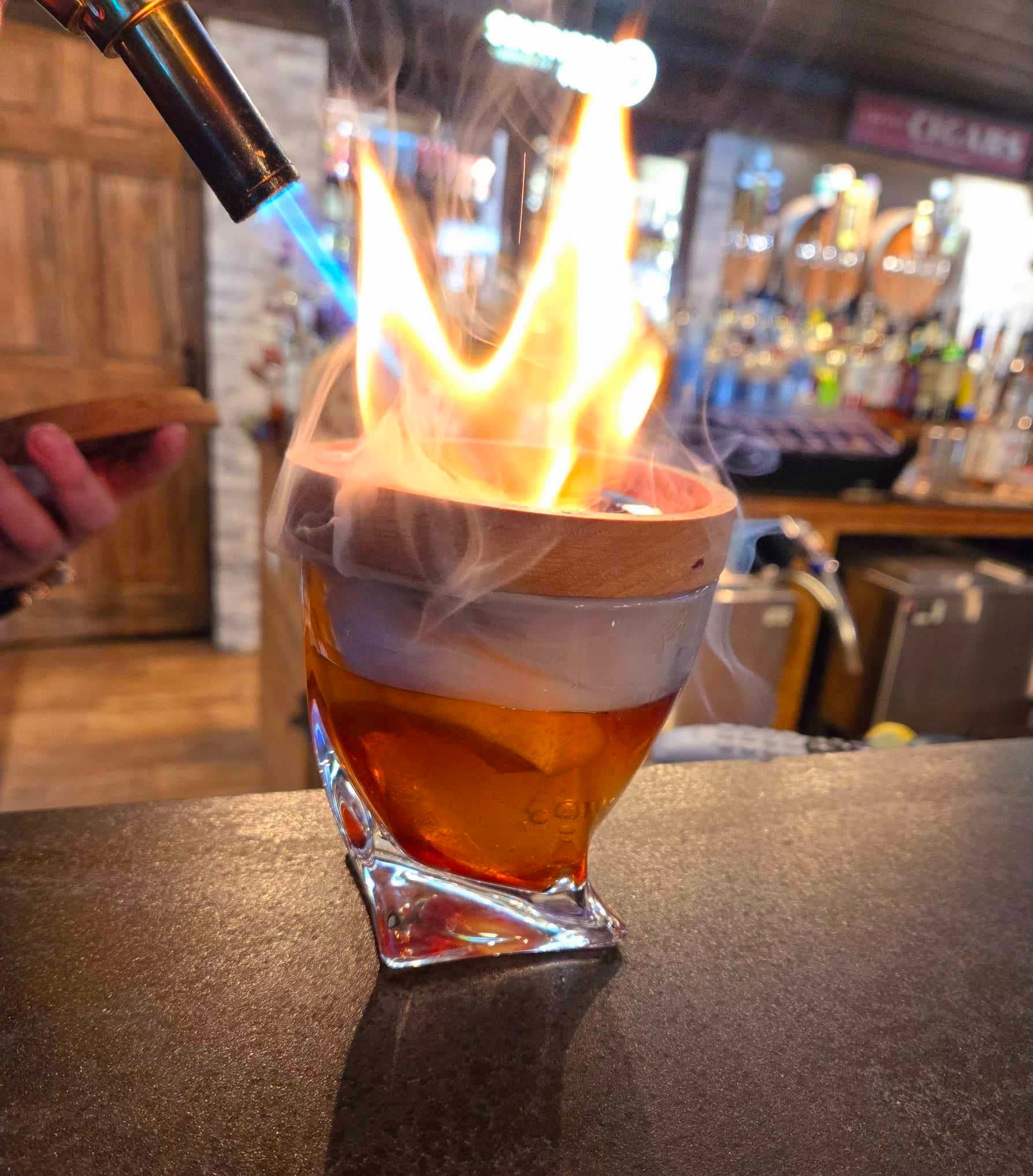 drink on fire