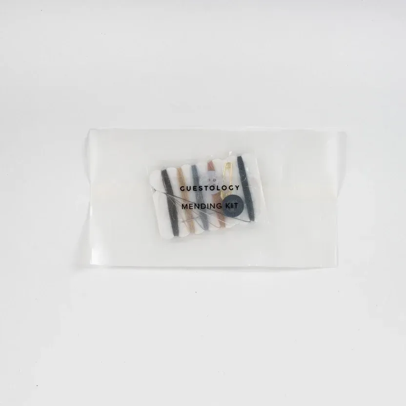Small brown paper packet labeled 