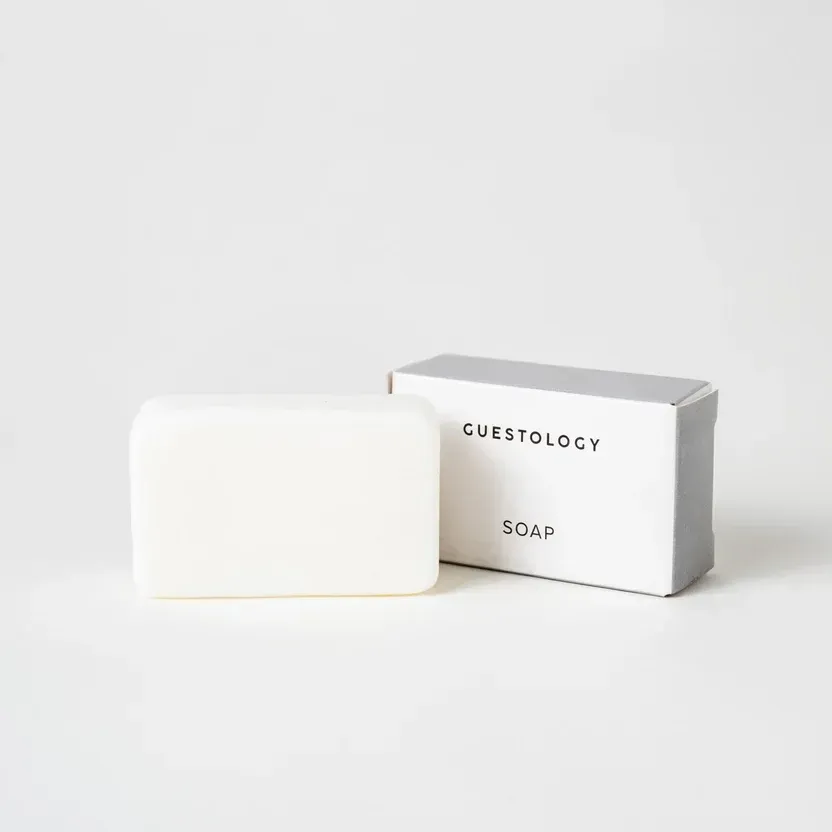 Small brown paper packet labeled 
