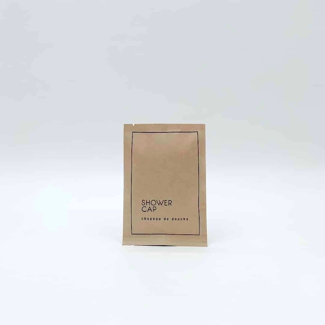 Small brown paper packet labeled