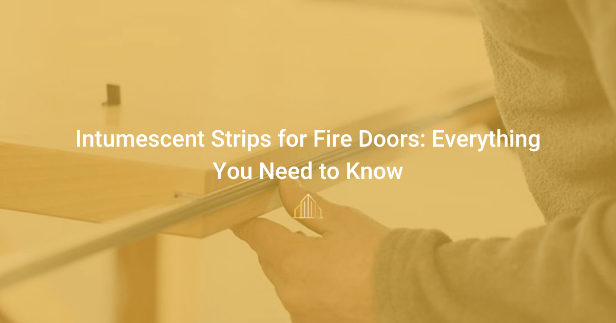 Intumescent Strips for Fire Doors Ark Fire Protection