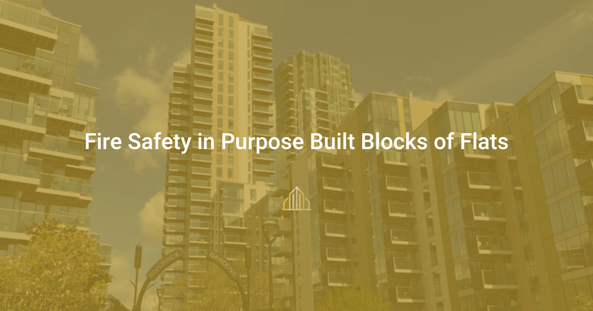 Fire Safety Purpose Built Blocks of Flats Ark Fire Protection