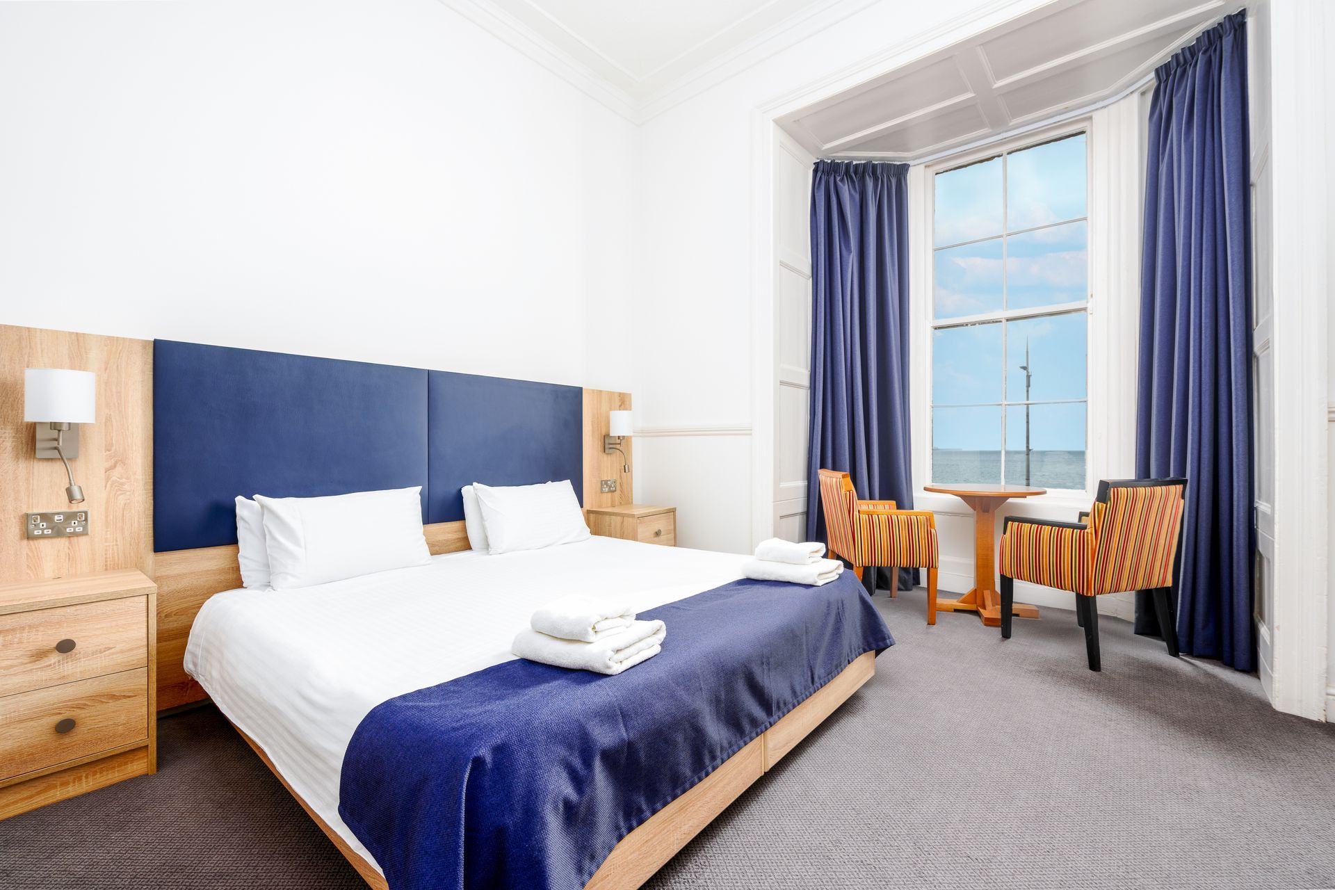 Superior Room with Seaview at the Hotel Prince Regent in Weymouth