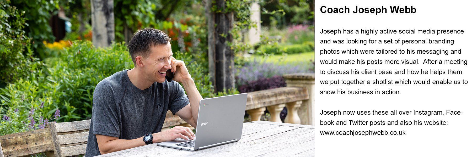 Commercial photographer berkshire personal trainer