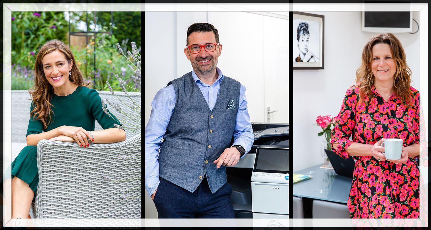 Linkined Headshot Photographer Berkshire 3 business owners