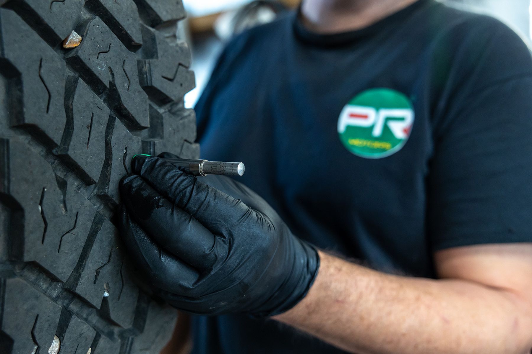 corporate photography berkshire tyre tread test