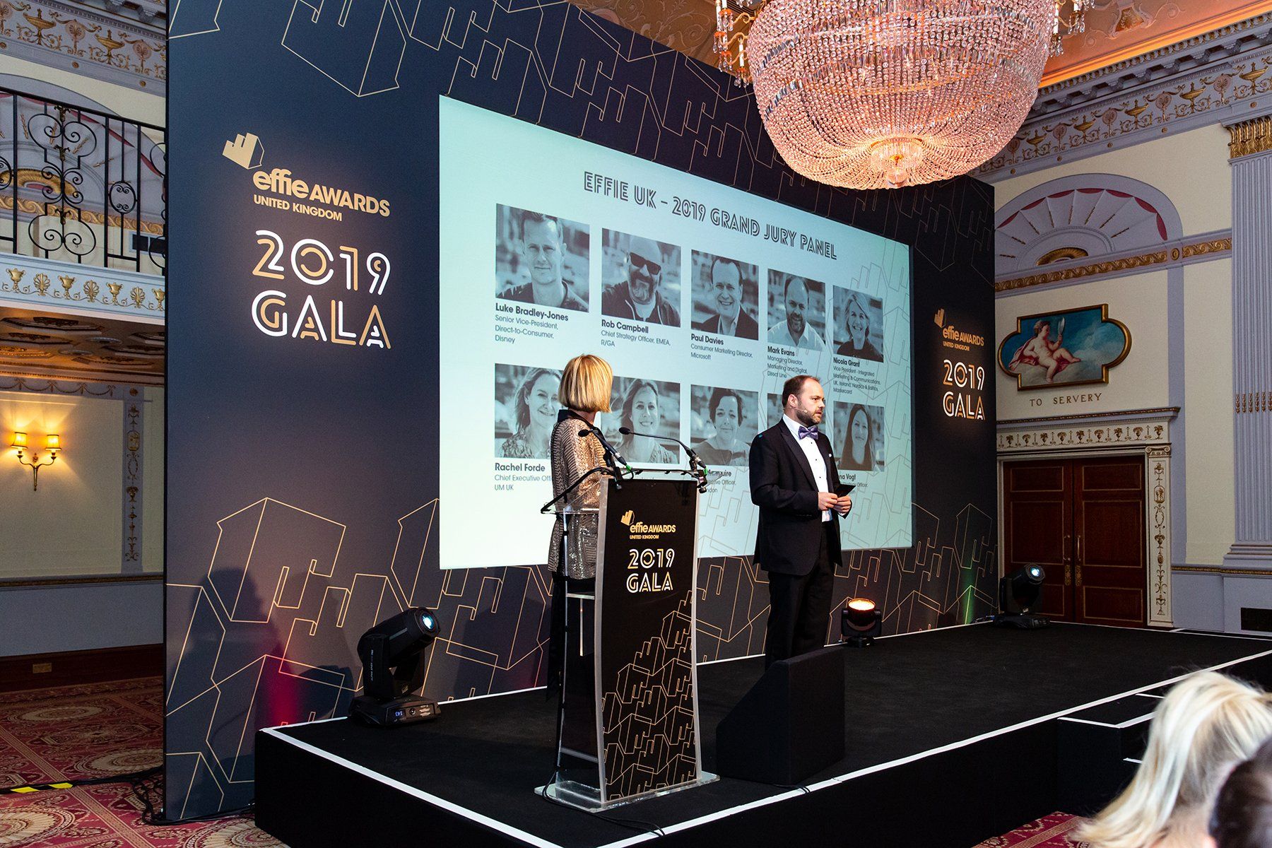 Event photographer Reading, mariella frostrup presenting awards