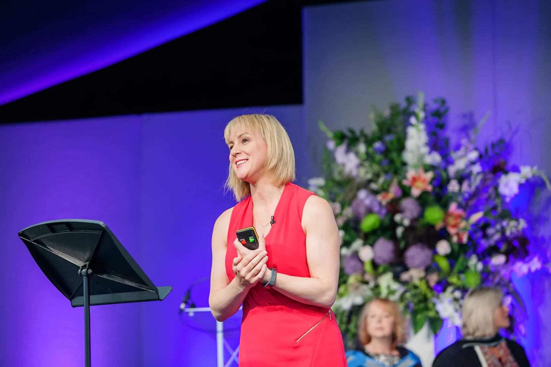 Event photographer Reading, Female speaker at school event