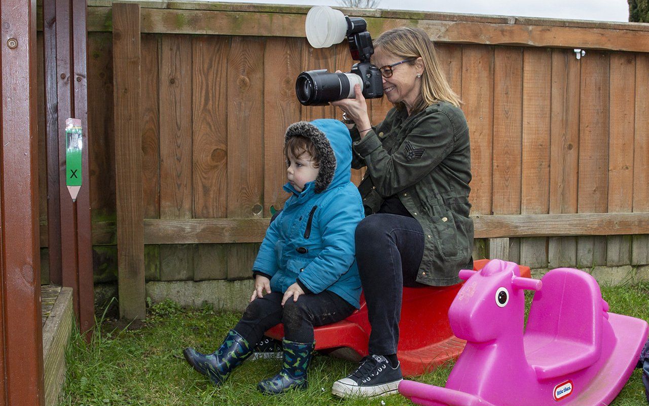 professional photographer berkshire, preschool shoot