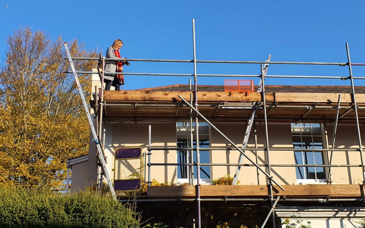 professional photographer berkshire, scaffolding