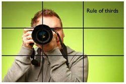 Professional photographer Reading, photographer demonstrating the rule of thirds
