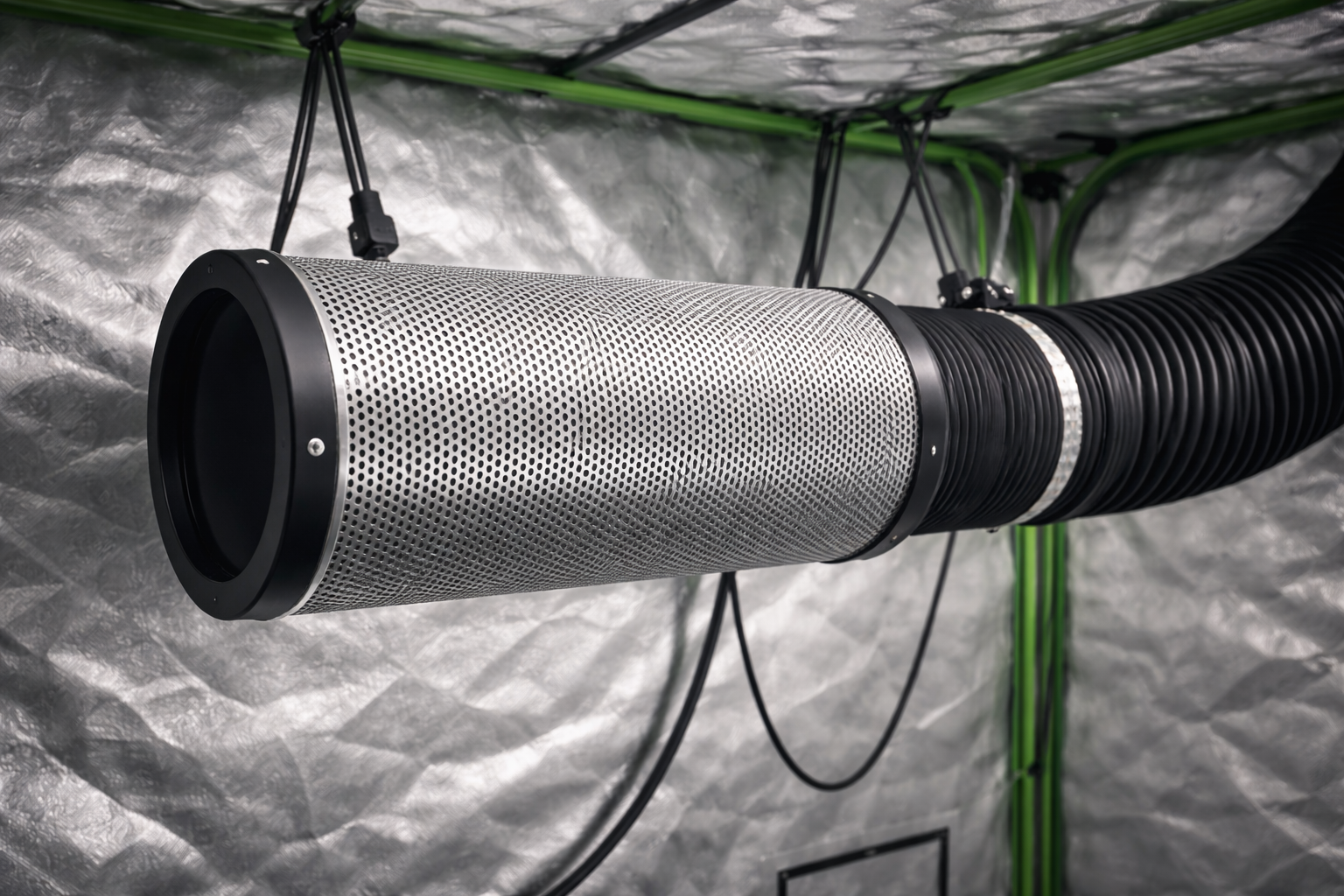 Ventilazione ed estrazione per grow box indoor